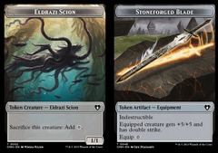 Eldrazi Scion (2) // Stoneforged Blade (46) Token